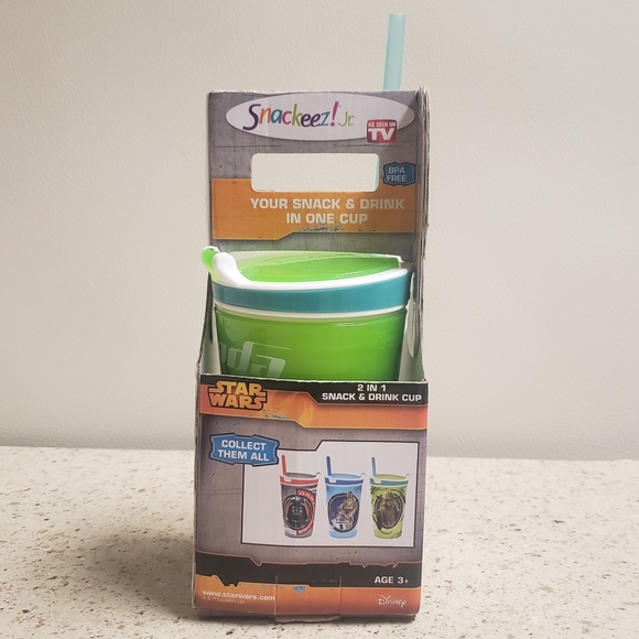 Snackeez Jr. Star Wars YODA Disney☆2 in 1 - Picture 3 of 6